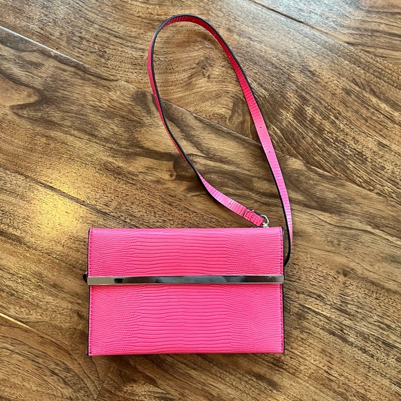 Zara Handbags - Zara Animal Print Double- Purse Crossbody Bag